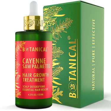 Hair Growth Treatment - Cayenne & Saw Palmetto - Scalp Detoxifying